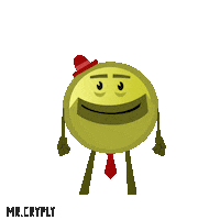 Cryply crypto bitcoin cryptocurrency btc Sticker