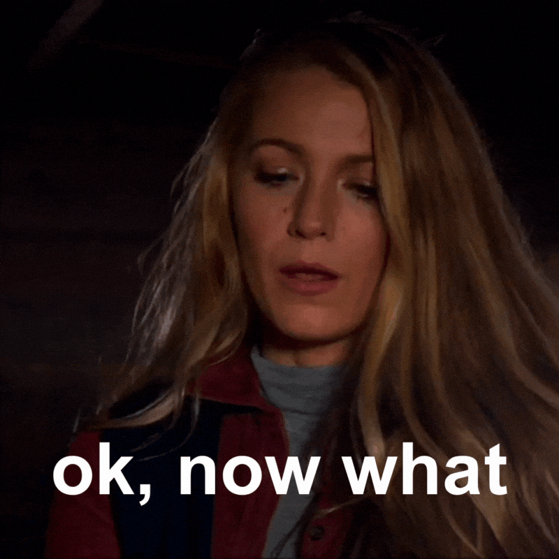 No Idea Ok GIF by Blake Lively Fan