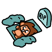 Im Dead Rest In Peace Sticker