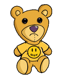 Happy Teddybear Sticker by Drew House