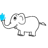 Elephant Nft Sticker by Digital Pratik