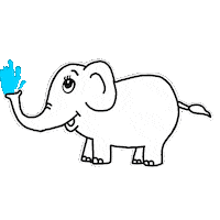 Elephant Nft Sticker by Digital Pratik