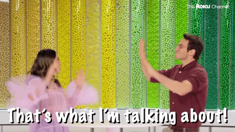 Eye Candy GIF by The Roku Channel