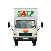Sat Caminhoneiro Sticker by Amafil