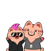 Fathers Day Dad Sticker by Silly Kitties