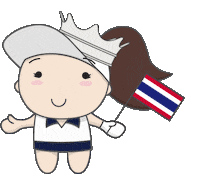 thailand crown Sticker by LPGA