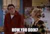 Joey Tribbiani Flirt GIF
