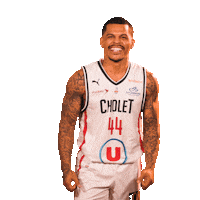 Celebrating Lets Go Sticker by Cholet Basket
