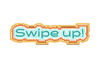 Swipe Up Sticker by Breadnbeyond
