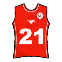 mustangsnl flagfootball tochito ifaf fmfa Sticker