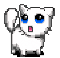 Blue Eyes Wow Sticker by Créu Cat