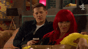 Drink Reaction GIF by Hollyoaks