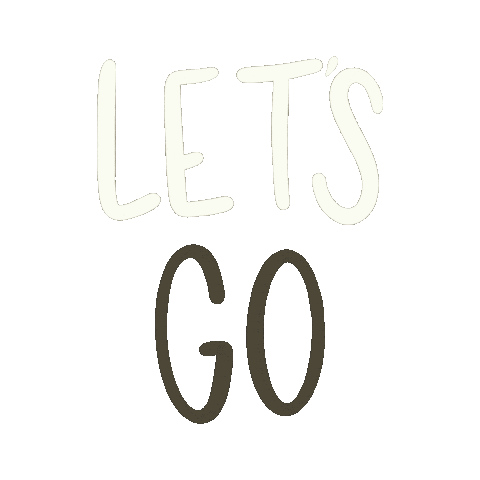 Lets Go Hockey Sticker