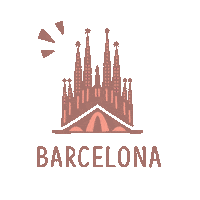 La Sagrada Familia Europe Sticker