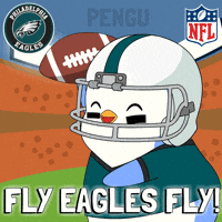 Game Day Football GIF by Pudgy Penguins