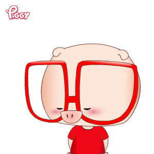 Piggy Idk Sticker by UpStudiosWorld