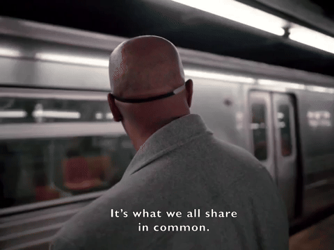 It's what we all share in common