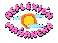 marcelaillustrates pink good morning rosa reflexion Sticker