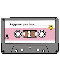 Song Tape Sticker by javilostcontrol
