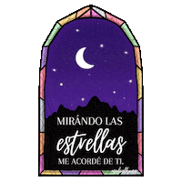 Night Stars Sticker