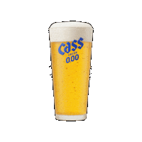 OBbeer beer cass 맥주 카스 Sticker