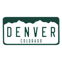 Colorado Denver Sticker by Utopia Design Company