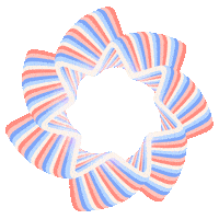 Geometry Flowing Sticker by subtlestrokes