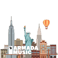New York Headquarter Sticker by Armada Music