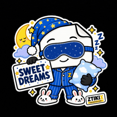 Sleepy Good Night GIF by ZTIKIX