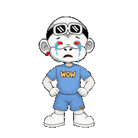 No Way Wow Sticker by Zhot