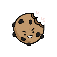 ALFASC mad cookie bite chips Sticker