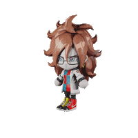 Androide 21 Sticker by Zapastop