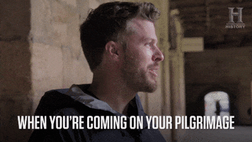 History Channel Pilgrimage GIF by Sky HISTORY UK