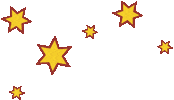 Annitography christmas stars annitography Sticker