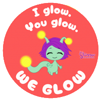 Team Love Sticker by ShimmertheGlowworm
