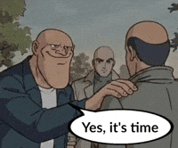 Supporting Its Time GIF