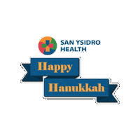 Happy Hanukkah Sticker by San Ysidro Health