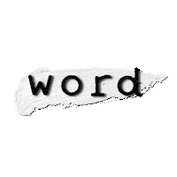 word up Sticker by Jay Sprogell
