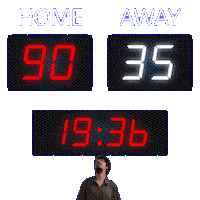 35 Away Sticker