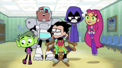 Vaya teen titans go GIF by Cartoon Network EMEA