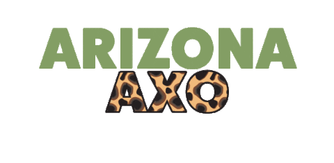 Arizona Alpha Chi Az Axo Sticker by Ali & Ariel