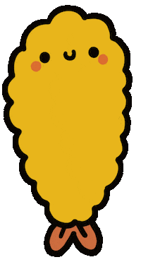 Happy Shrimp Sticker by whee