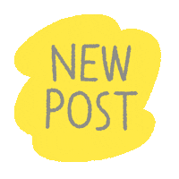 Text New Post Sticker