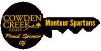 Black And Gold Sticker by Cowden Creek Realty
