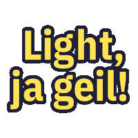 Klyqa yellow brand light bulb Sticker