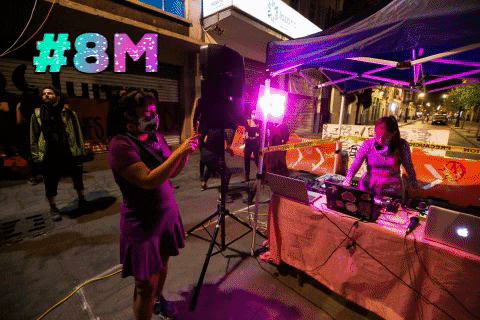 FestivalHelloWorld giphygifmaker mujeres 8m okupacuba GIF