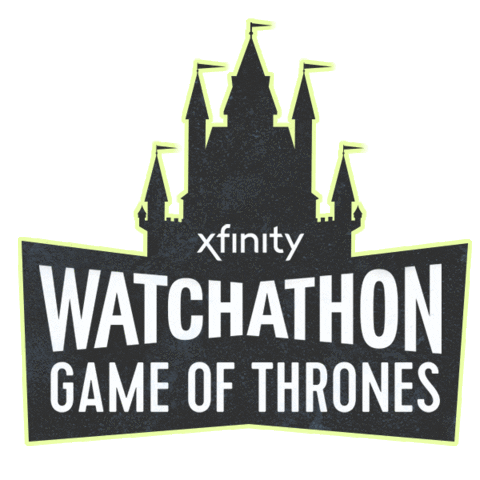 game of thrones castle Sticker by Xfinity