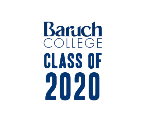 BaruchCollege giphyupload graduation commencement classof2020 Sticker