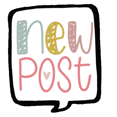 New Post Sticker
