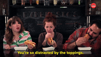 Distracted By The Toppings 